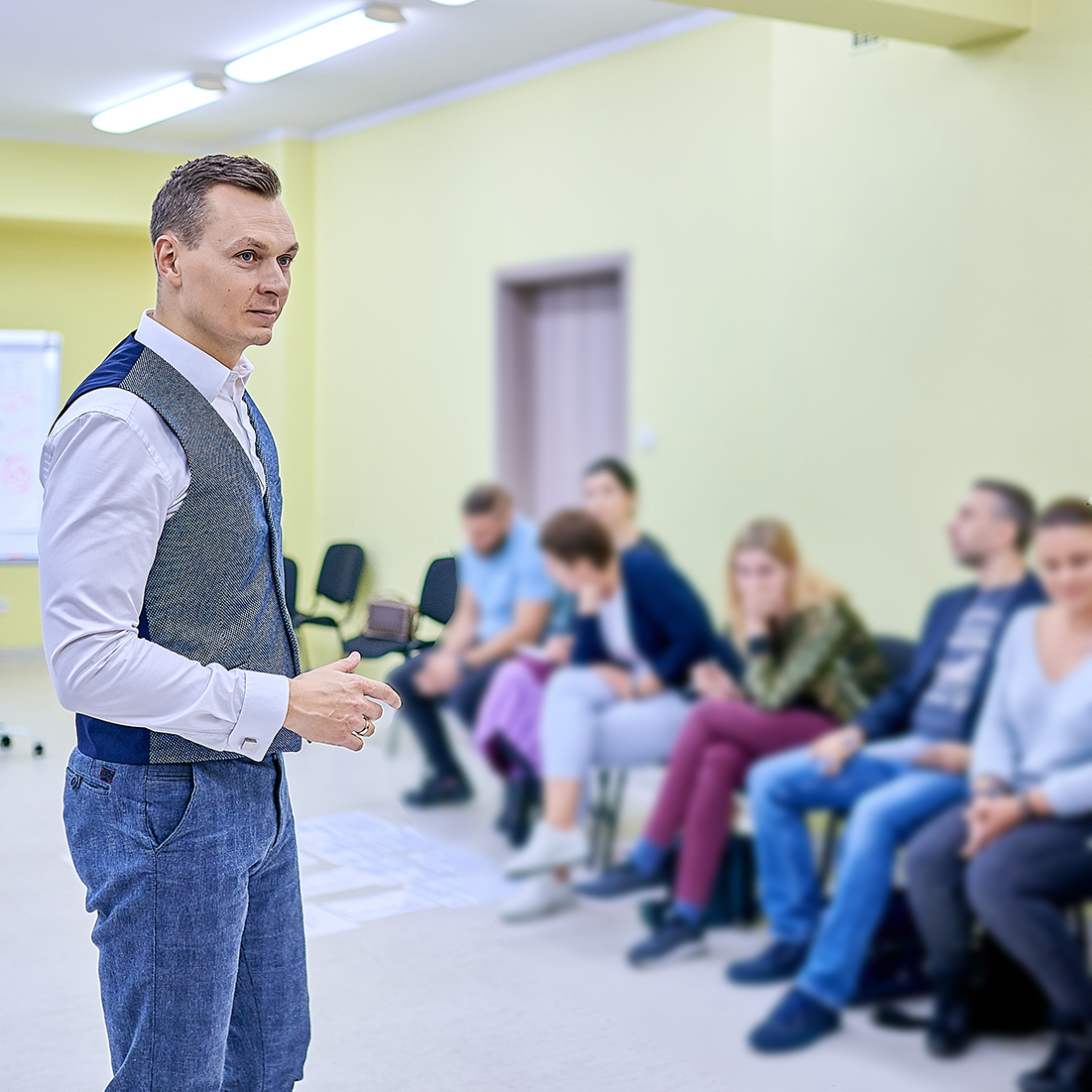 Damian Rozmarynowski na szkoleniu FRIS